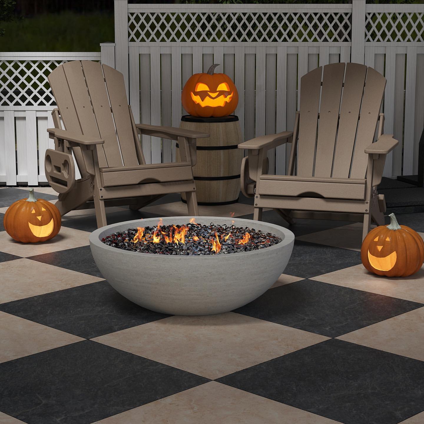 Relax In Style With A Plastic Adirondack Chair With Cup Holder